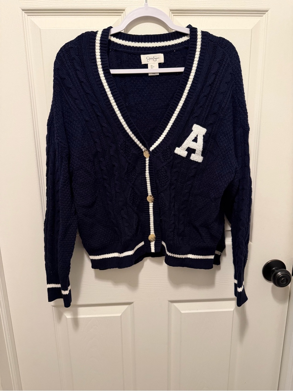 Vintage Varsity Inspired A Cardigan